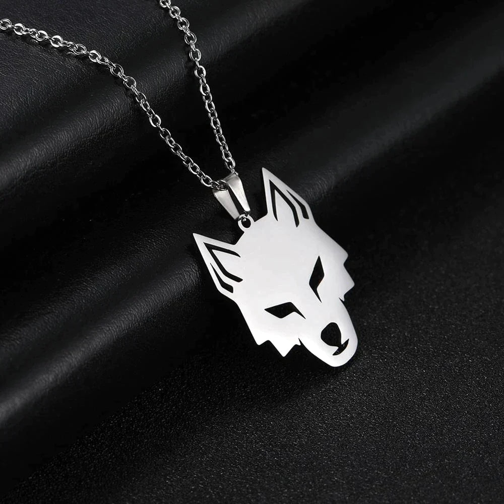 Skyrim Lone Howl Wolf Animal Necklace - Pendant