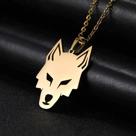 Skyrim Lone Howl Wolf Animal Necklace - Pendant